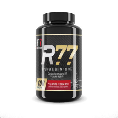 R77  bruleur de graisse 180 GÉLULES – CURE DE 2 MOIS ! CF7 Sport Nutrition
