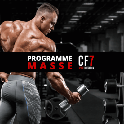 Programme Homme – Prise de Masse CF7 Sport Nutrition