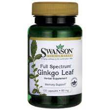 Ginkgo Leaf Swanson CF7 Sport Nutrition